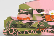 Multicoloured cactus palms pattern, a Pattern Graphic by Cotton Melon pattern Shop (Thumbnail 2 of 7)