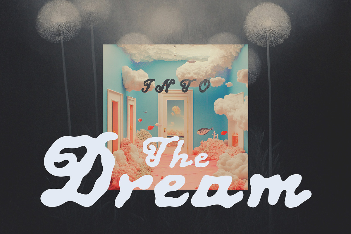 Fever Dream Surreal Handwritten Sans, a Sans Serif Font by Struvictory.art (Photo 3 of 8)
