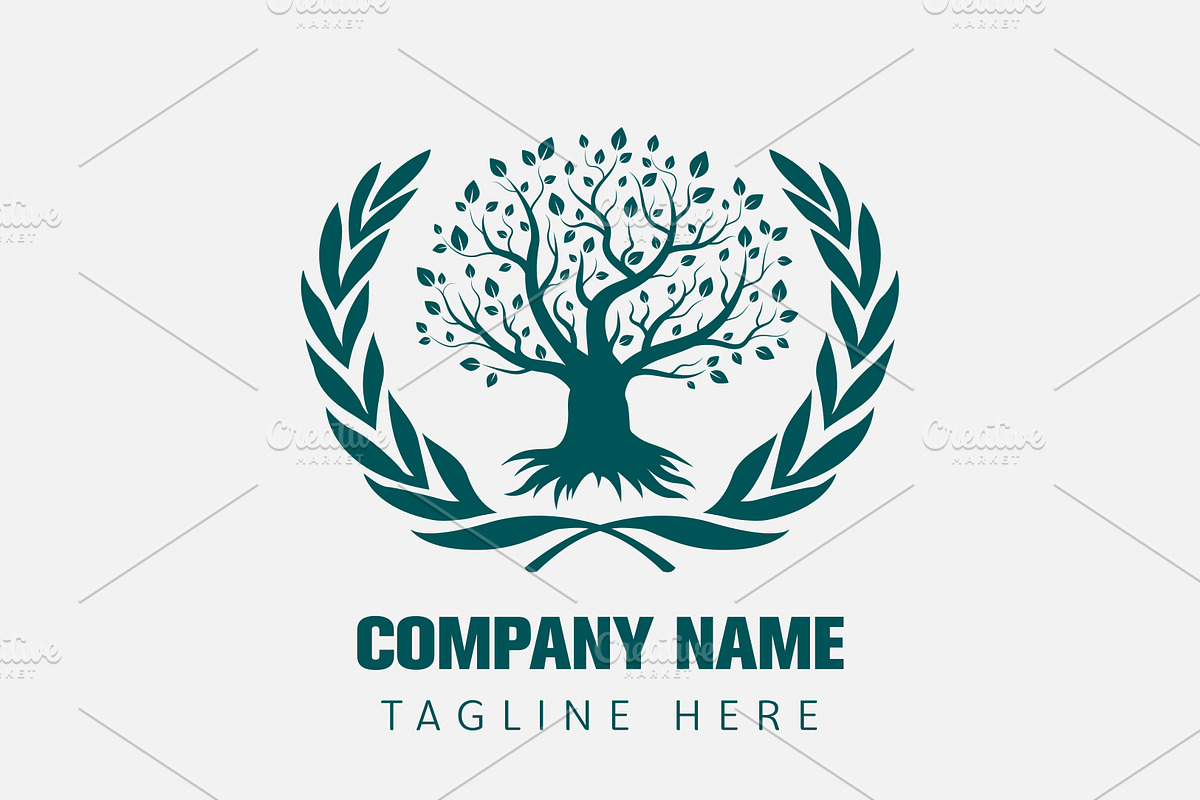 Tree logo vector illustration, a Branding & Logo Template by Toufiqul