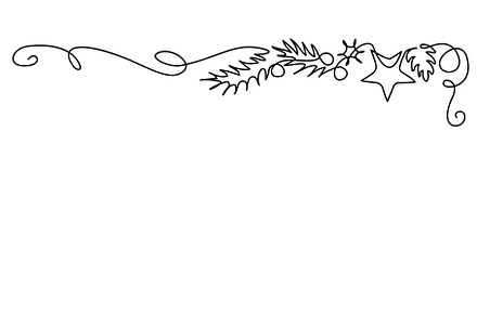Merry Christmas decoration, an Object Illustration by Valenty