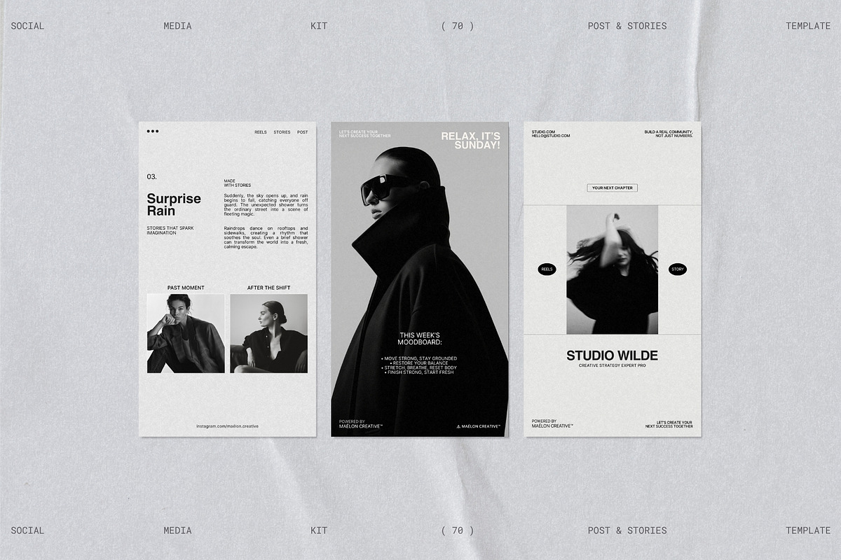 ELVO | Social Media Kit (III), a Social Media Template by Prapti Design (Photo 3 of 10)