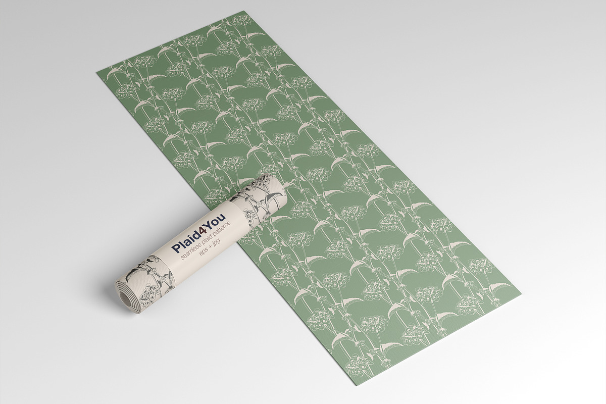 Wild Herbal Seamless Pattern, a Pattern Graphic by Plaid4You (Photo 9 of 13)