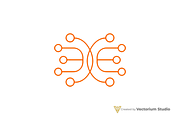 Network Nodes Abstract Logo, a Branding & Logo Template by Vectorium Studio (Thumbnail 13 of 15)