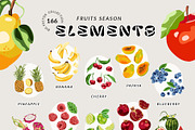 Fruits Season Posters & Patterns, an Illustration by SunnyAfternoons (Thumbnail 9 of 13)