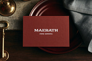 Maerath Medieval Display Font, a Handwritten Font by kavoon (Thumbnail 3 of 12)