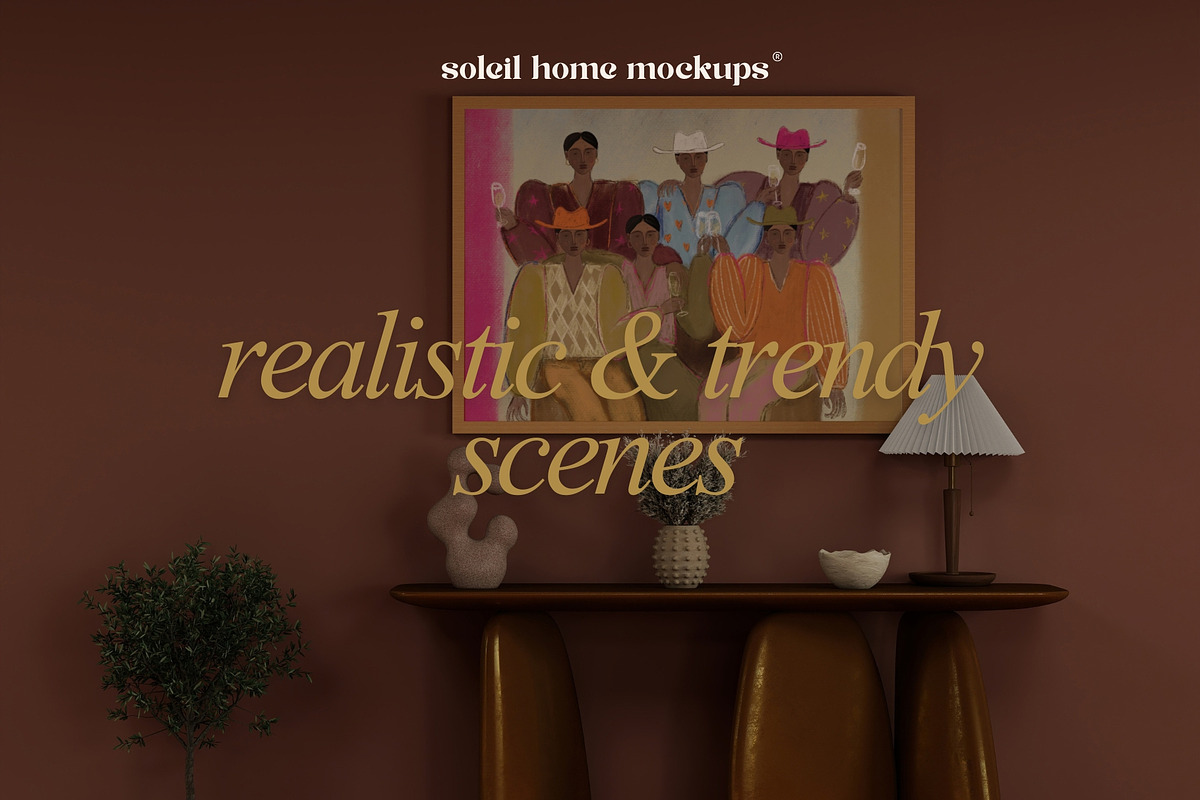 OLIVE | Warm Frame Mockup Set, a Household Mockup by SoleilHomeMockups (Photo 6 of 11)
