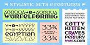 Cerulea, a Serif Font by Cerulean Stimuli (Thumbnail 7 of 9)
