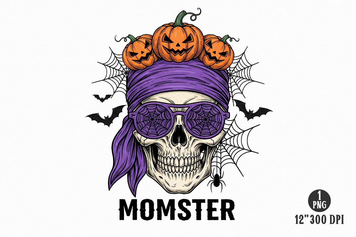 Skeleton Halloween Sublimation, a Work Illustration by Dream Creation (Photo 14 of 20)