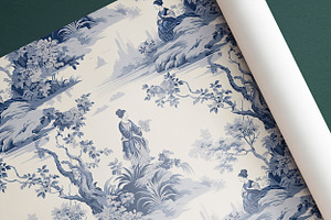 NOBILITY TOILE Seamless Pattern