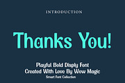 Luxury Hybrid, a Sans Serif Font by Wow Magic (Thumbnail 3 of 3)