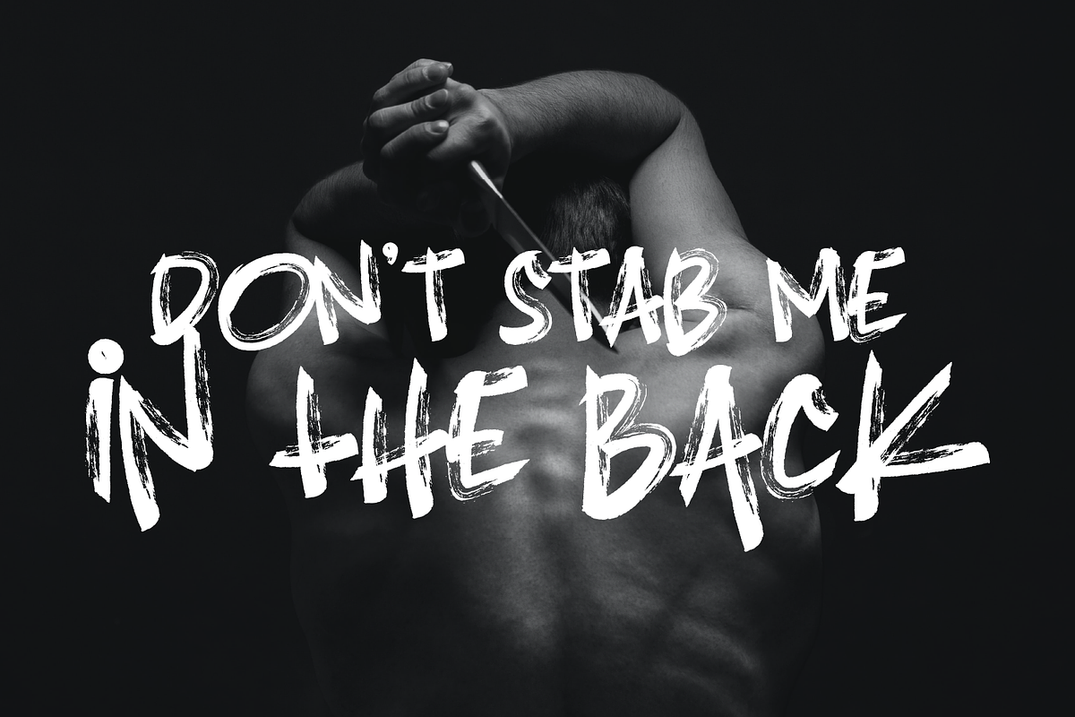 Blindshot - Wild Style Brush Fonts, a Handwritten Font by Crump Hand (Photo 3 of 5)