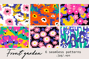 Front garden | patterns pack, a Pattern Graphic by Nastya Tkachova (Thumbnail 2 of 8)
