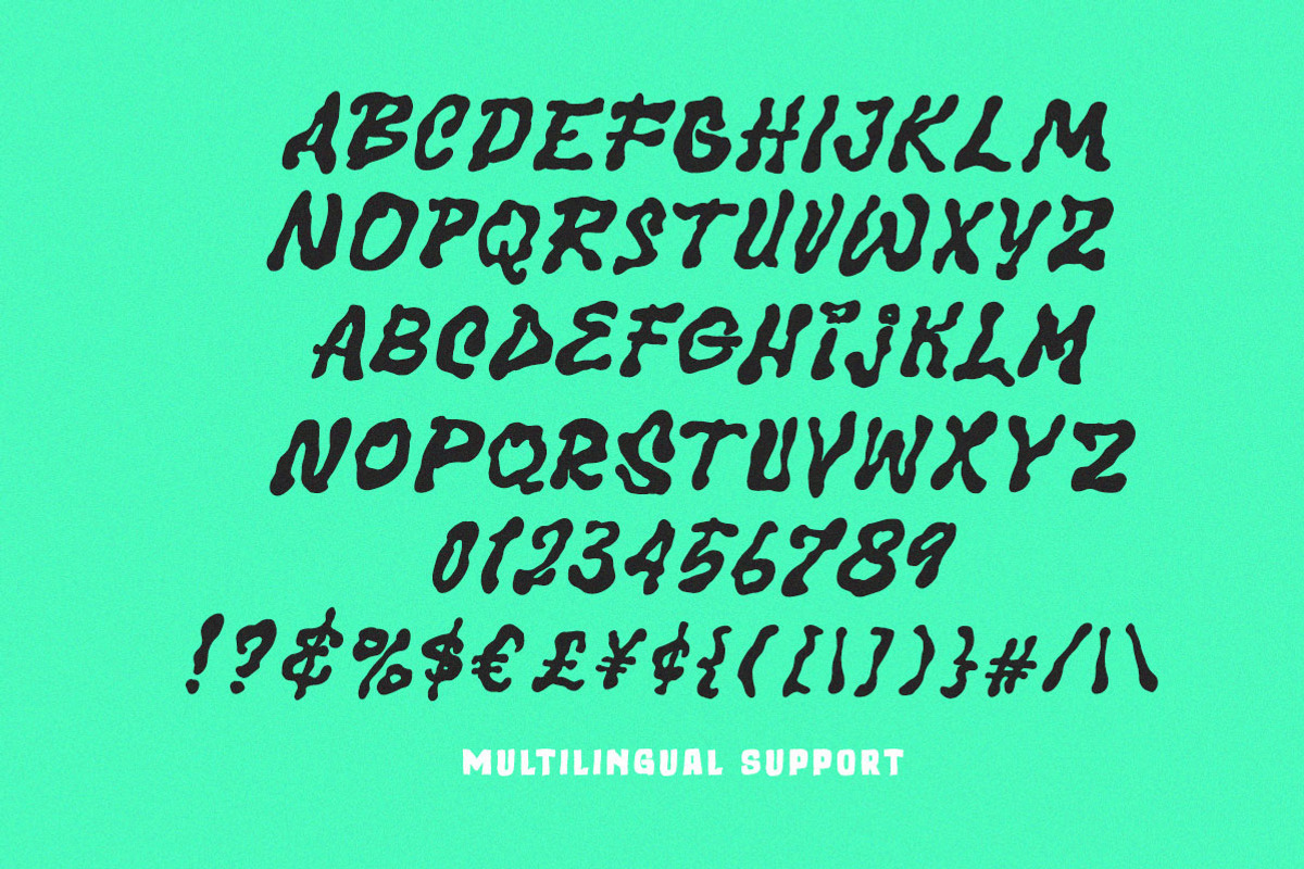 Broken Habit – Funky Street Display, a Handwritten Font by Littlehand (Photo 5 of 10)
