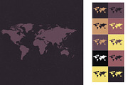 Textured World Maps, a Texture Illustration by Design Shop (Thumbnail 3 of 5)