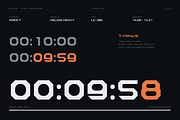 Orvane - Geometric Space Typeface, a Sans Serif Font by HipFonts (Thumbnail 3 of 17)