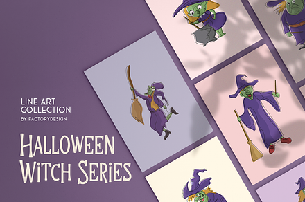 The Witch - Halloween Illustration
