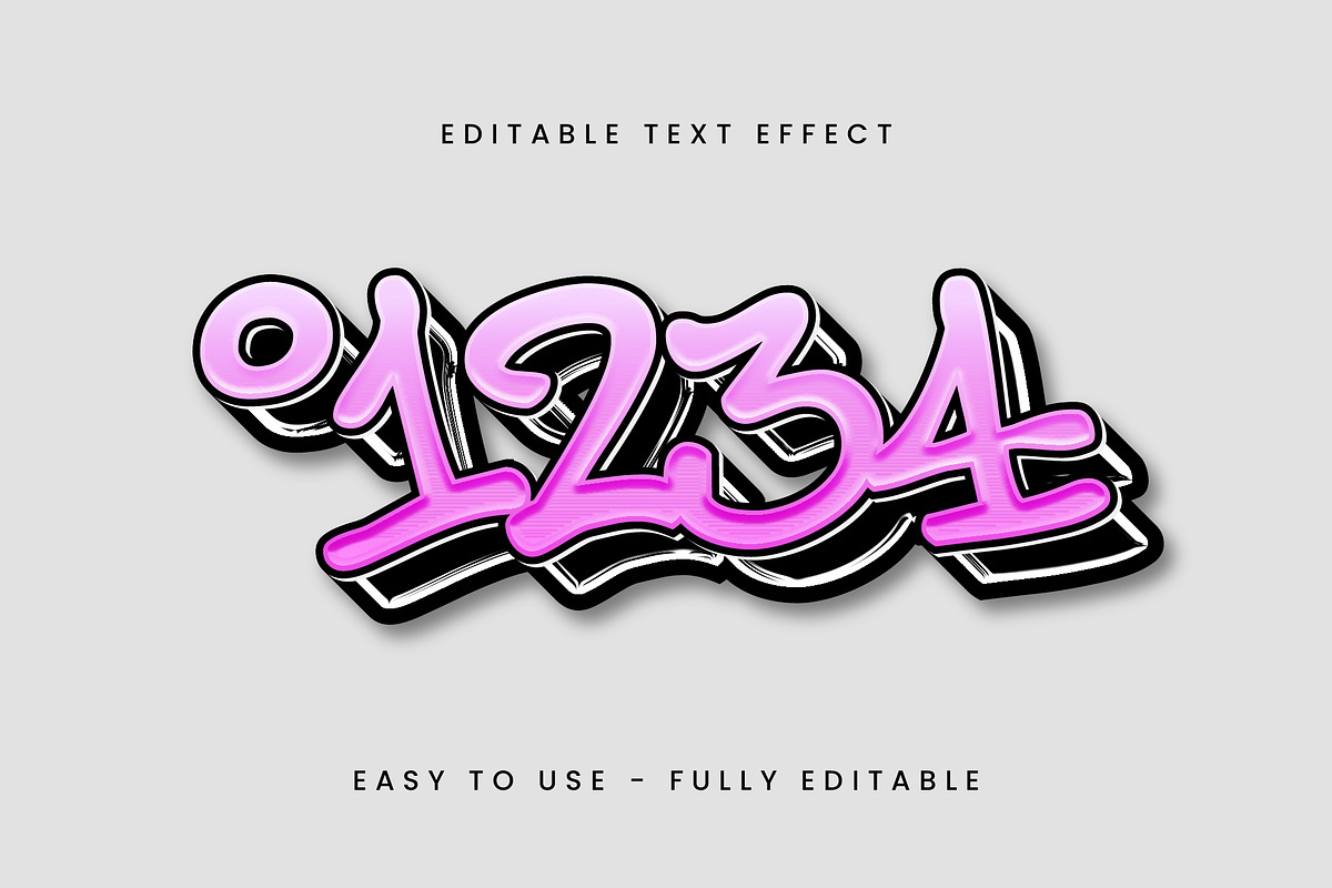 Graffiti Urban Street Text Effect preview 2