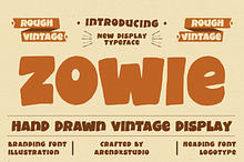 Zowie - Display Font