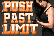 Blaze Knock Sport Font, a Font by PutraCetol Studio (Thumbnail 4 of 5)