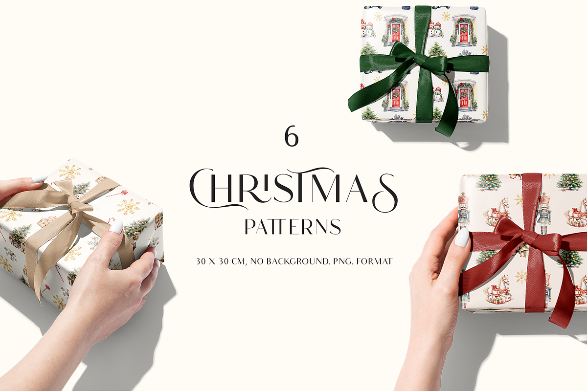 Christmas Memories- Watercolor Set, a Decorative Illustration by Grace Noboa Illustrations (Photo 11 of 12)