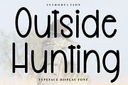 Outside Hunting, a Sans Serif Font by InermediaSTUDIO (Thumbnail 1 of 8)