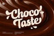 Choco Taste; Luscious Script Font, a Script Font by Eko Bimantara (Thumbnail 2 of 8)