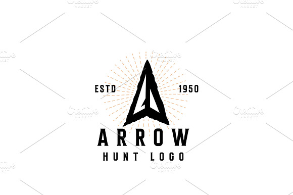 Spiers Arrow Rustic Hunting Logo preview 2