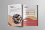 Spa & Beauty Salon Catalog Brochure, a Brochure Template by VectStock (Thumbnail 2 of 7)