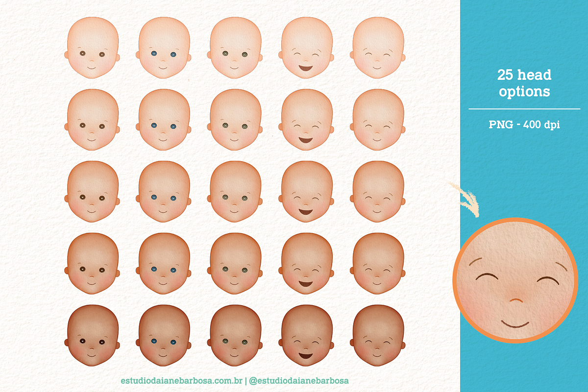 Boys - Cliparts Set, an Illustration by Estudio Daiane Barbosa (Photo 2 of 11)