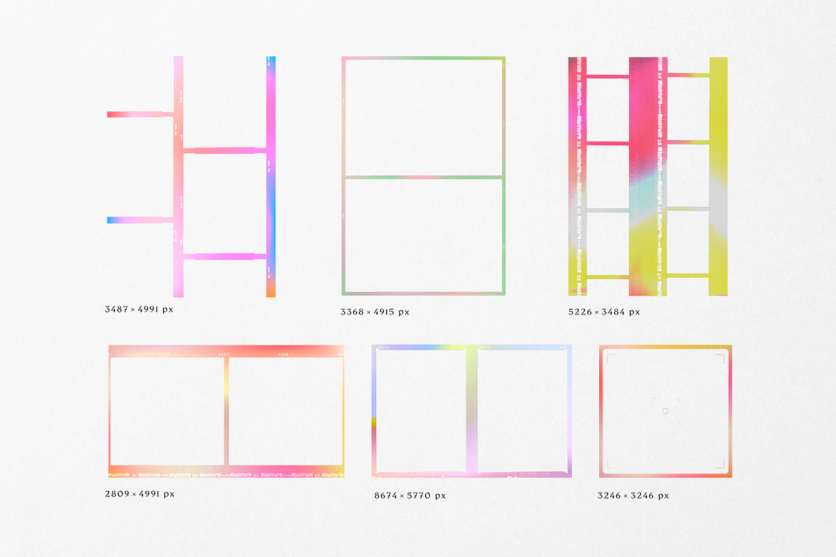 Gradient High Quality Film Frames, a Product Mockup by Sparrow & Snow (Photo 7 of 12)