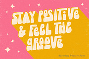 Blowing Vesicle - Psychedelic Font, a Font by Letterhend Studio (Thumbnail 5 of 8)
