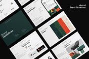 Brand Guidelines Template Landscape, a Brochure Template by DesignCrest (Thumbnail 2 of 21)