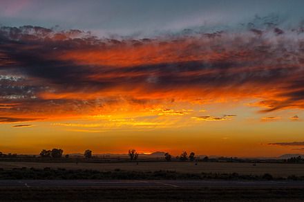 Smokey Sunset