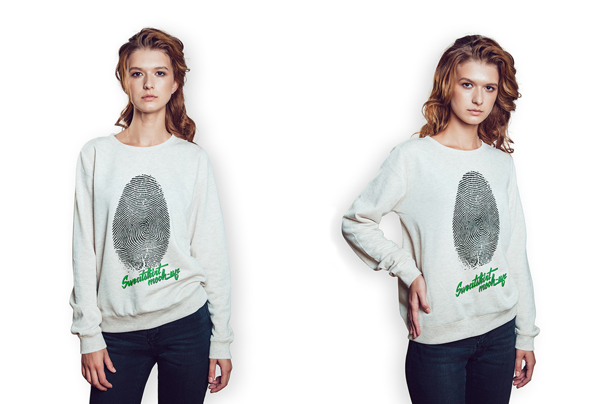Sweatshirt Mock-Up, a Hoody Mockup by Freeman Studio (Photo 3 of 6)