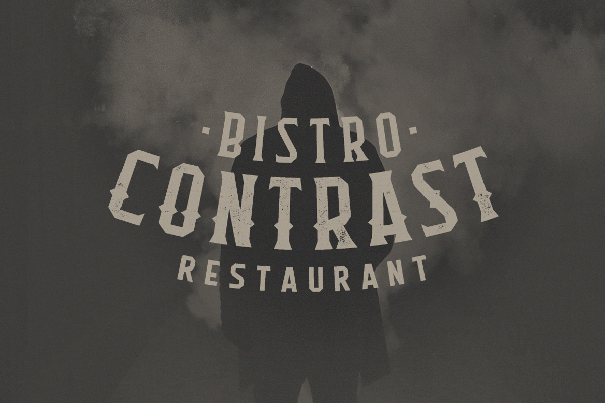 Flathead Vintage Typeface | Font preview 4