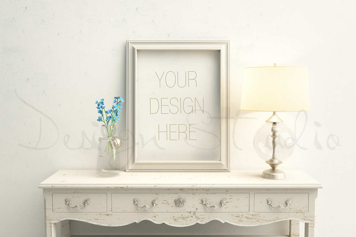 Styled Stock Photo, Frame mockup, a Print Template by HisariDS Mockup Design (Photo 2 of 3)