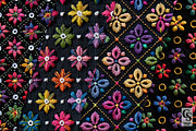 Multicolor Chikankari Embroidery, a Pattern Graphic by Creative Store (Thumbnail 2 of 5)