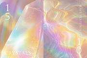 145 Holographic Backgrounds Bundle, a Texture Graphic by Trissa (Thumbnail 4 of 9)
