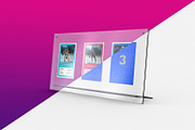 Acrylic Trading Card Display Mockup, an Advertising Mockup by Illusiongraphic (Thumbnail 17 of 24)