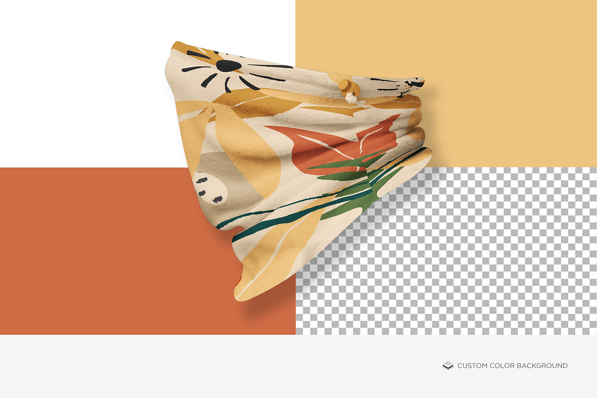 Neck Gaiter Mock-up, an Apparel Mockup by Branda Keeps (Photo 13 of 16)