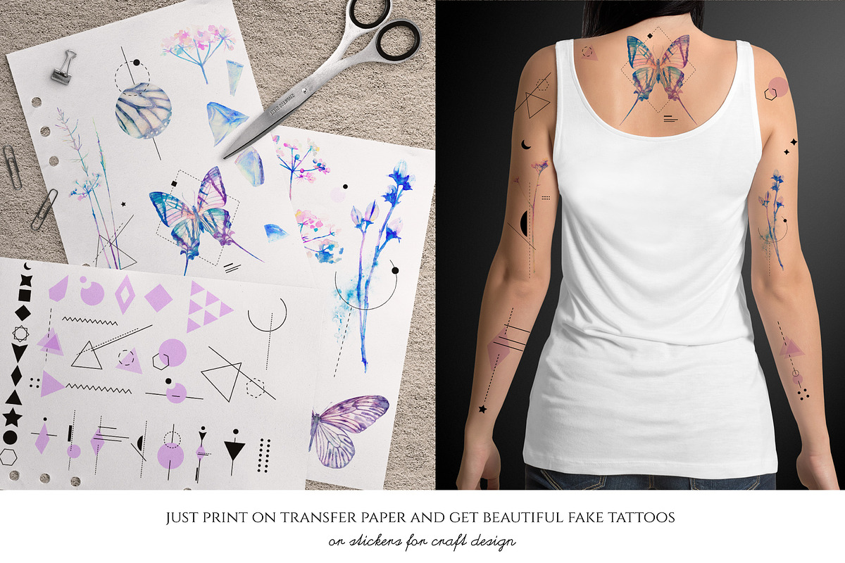 Watercolor floral design collection, a Decorative Illustration by white angel arts (Photo 9 of 16)