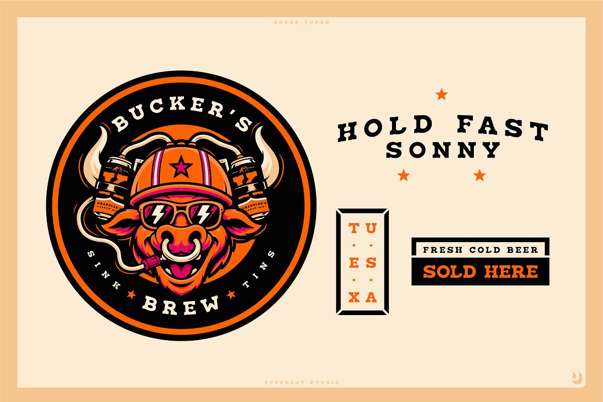 Rodeo Tunes - Western Slab Serif, a Slab Serif Font by UppercapType (Photo 20 of 21)