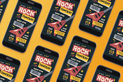 Grunge Rock Music Concert Flyer Set, a Flyer Template by Aiyari Graphic (Thumbnail 2 of 3)