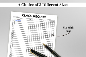 Class Record Printable