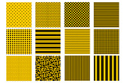 Abstract yellow seamless patterns, a Pattern Graphic by IrinaShishkova (Thumbnail 2 of 8)