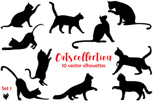 Cats collection, set 1