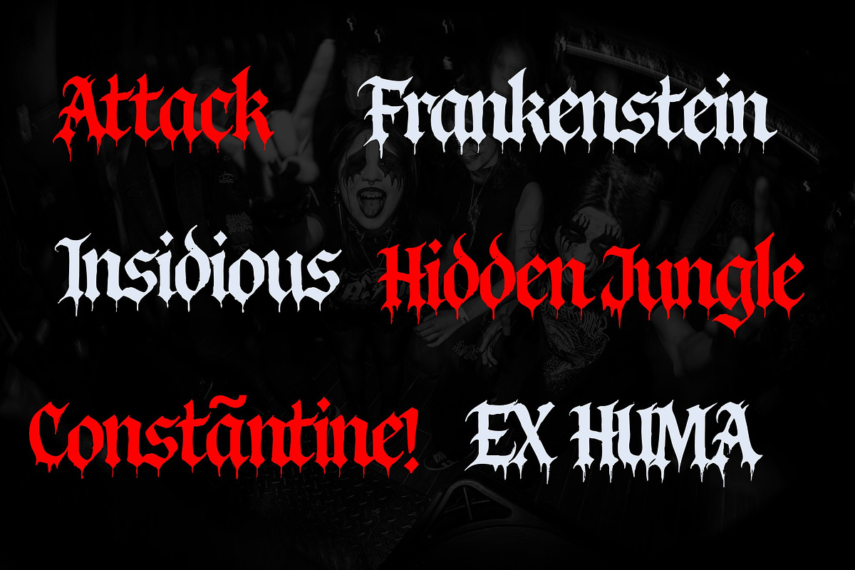 Angkara Calligraphic Gothic Font, a Blackletter Font by Art StoreID (Photo 6 of 9)