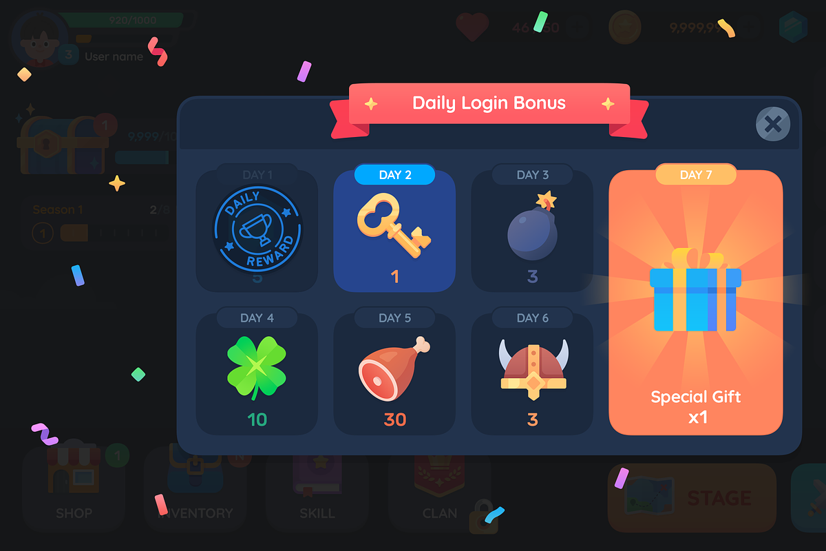 GUI Pro - Simple Casual, an UI Kit Template by LAYERLAB (Photo 57 of 108)