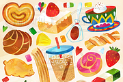 Mexican Sweets Clipart, an Illustration by DigitalArtsi (Thumbnail 2 of 3)