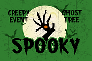 Pumpkin Stare -  Halloween Display, a Font by PutraCetol Studio (Thumbnail 10 of 11)